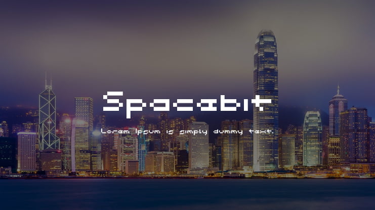 Spacebit Font