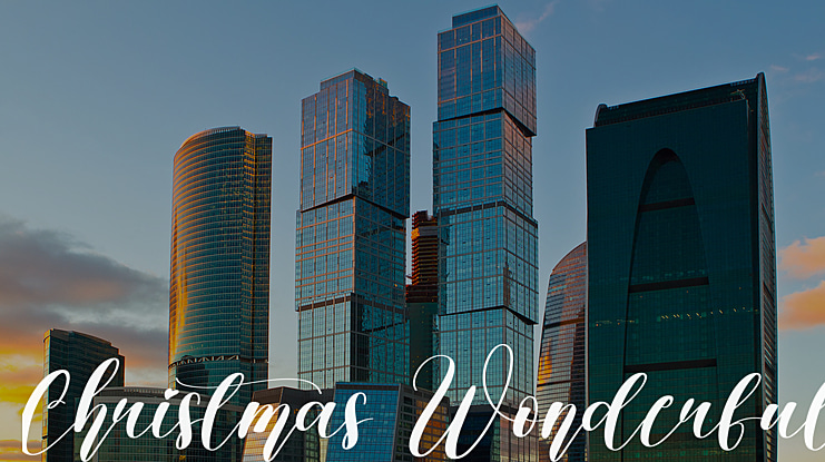 Christmas Wonderful Font