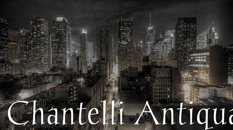 Chantelli Antiqua Font