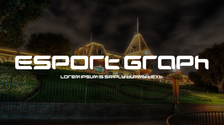 Esport Graph Font