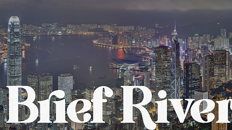 Brief River Font
