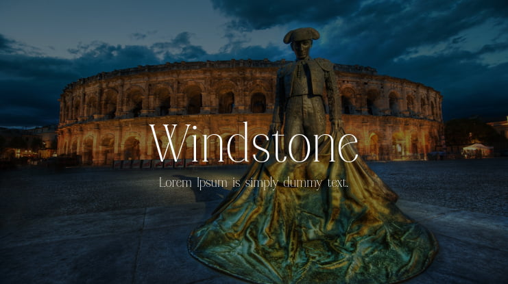 Windstone Font Family