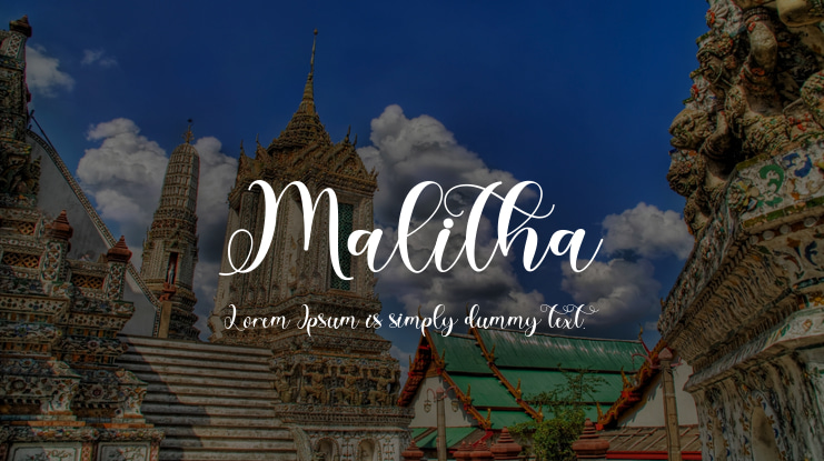 Malitha Font