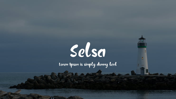 Selsa Font