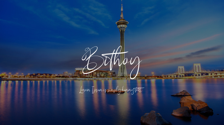Bithoy Font