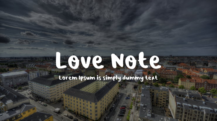 Love Note Font