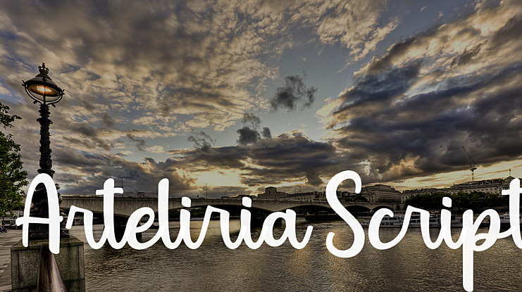 Arteliria Script Font