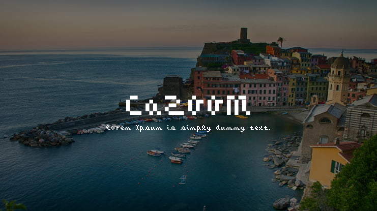 CaZOOM Font