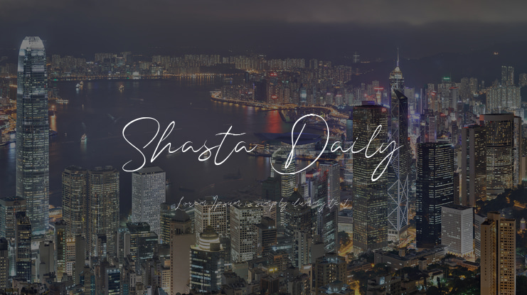Shasta Daily Font