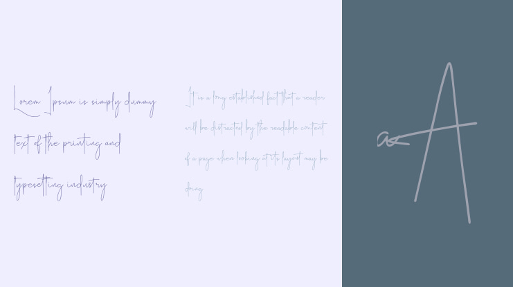 Dalton White Font