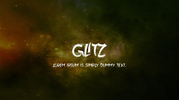 Glitz Font