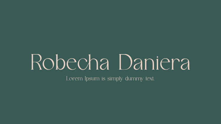 Robecha Daniera Font