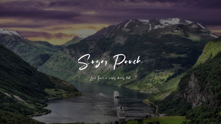 Sugar Pouch Font