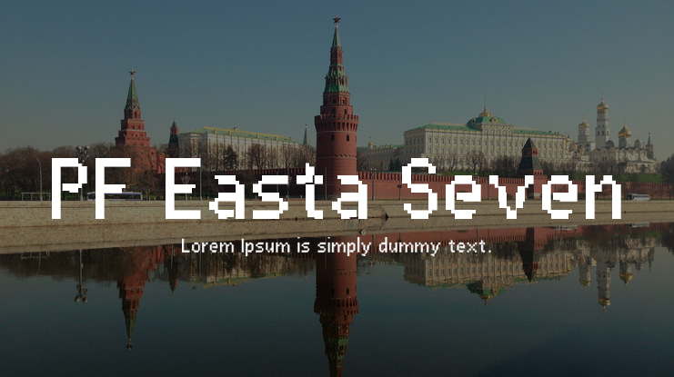 PF Easta Seven Font Family