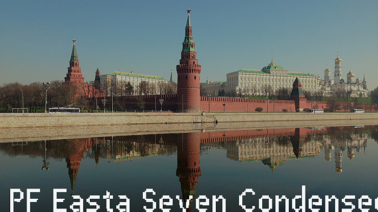 PF Easta Seven Font Family