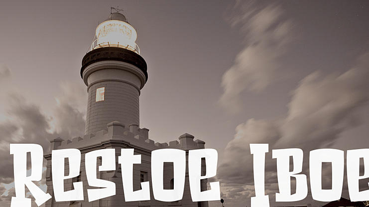 Restoe Iboe Font