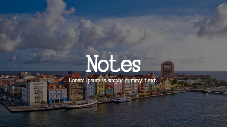Notes Font