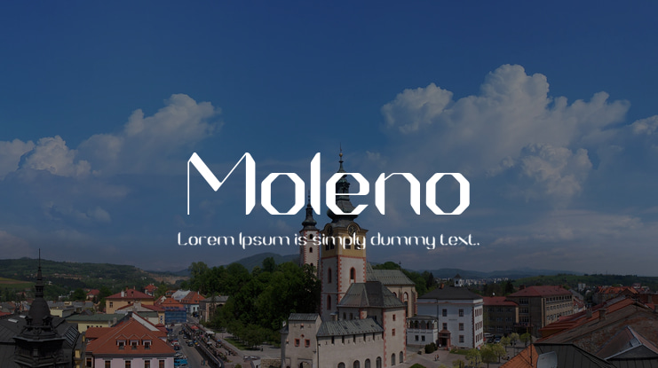 Moleno Font
