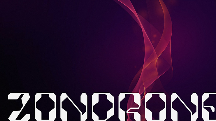 Zondrone Font