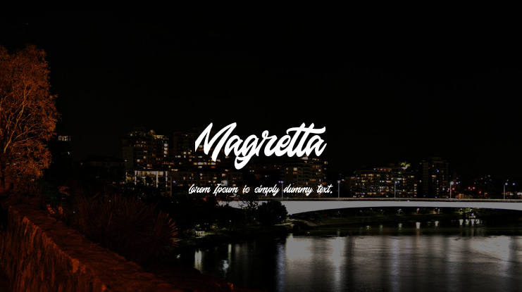 Magretta Font