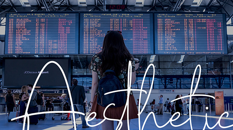 Aesthetic Font