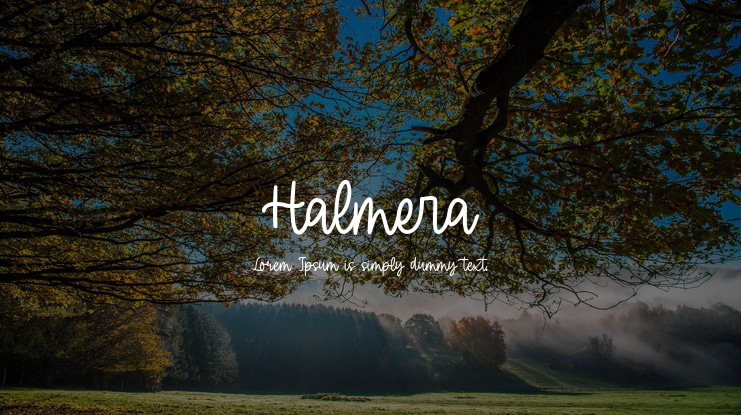 Halmera Font
