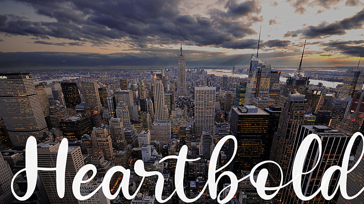 Heartbold Font