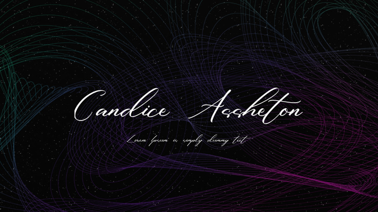 Candice Assheton Font