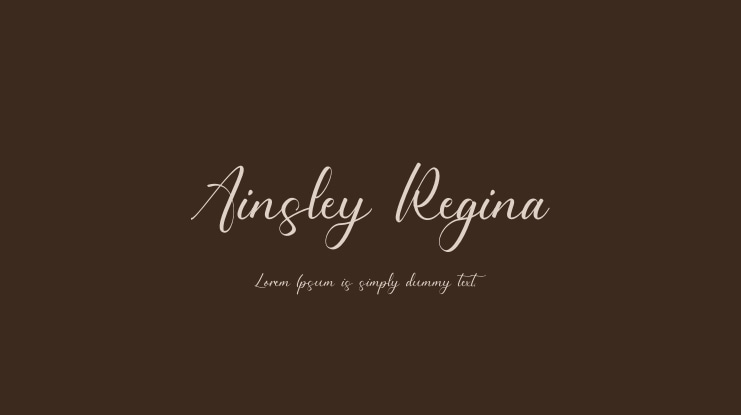 Ainsley Regina Font