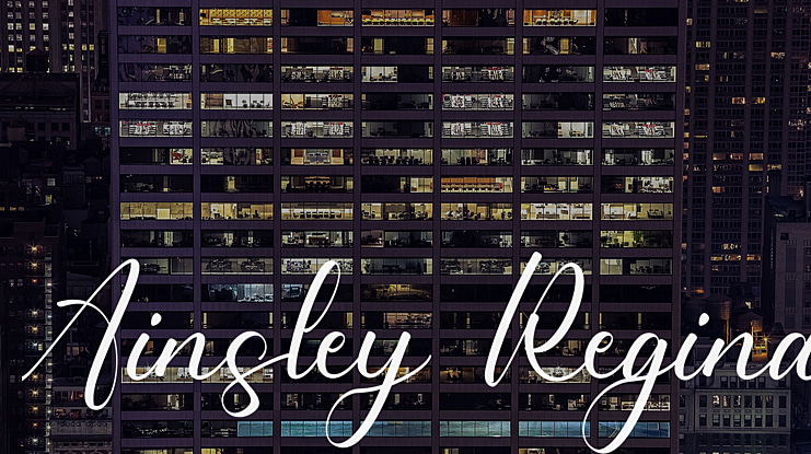 Ainsley Regina Font