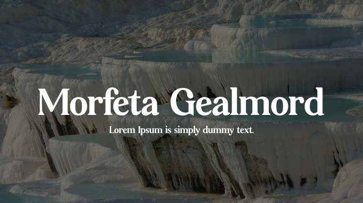 Morfeta Gealmord Font