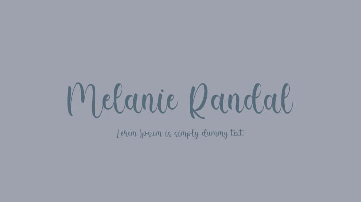Melanie Randal Font