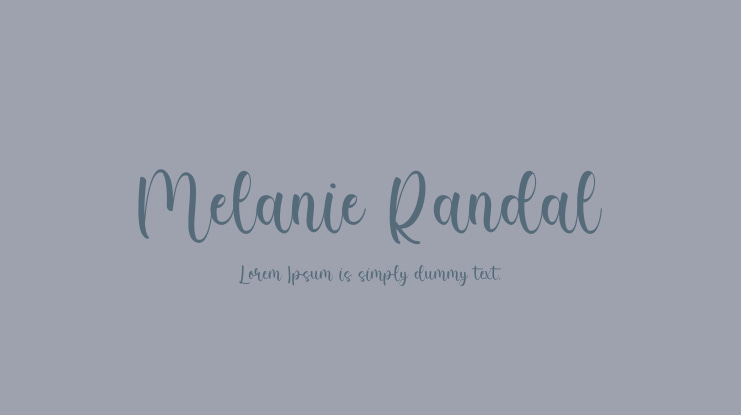 Melanie Randal Font