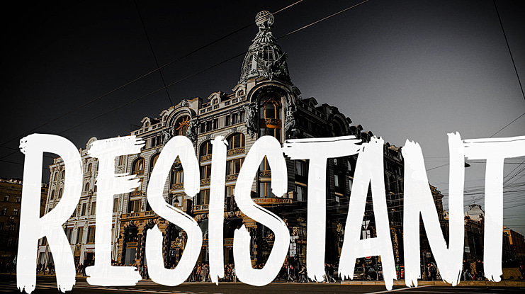 Resistant Font