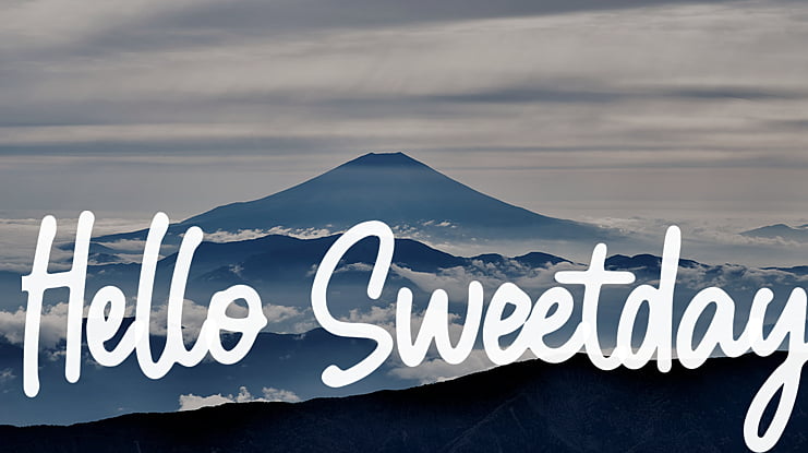 Hello Sweetday Font