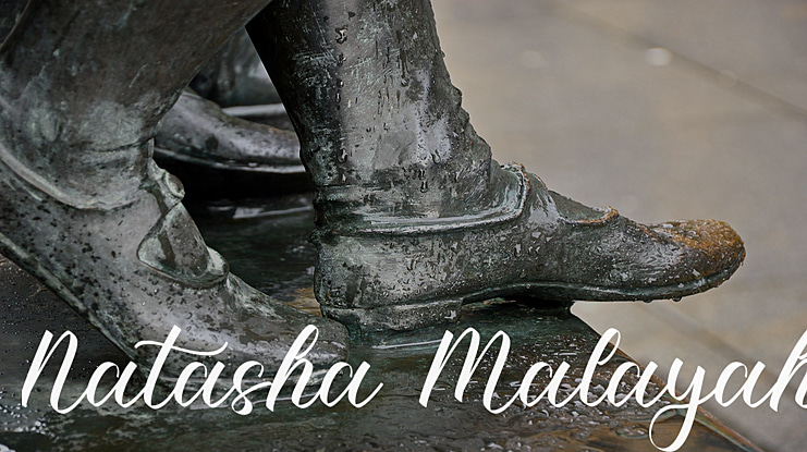 Natasha Malayah Font