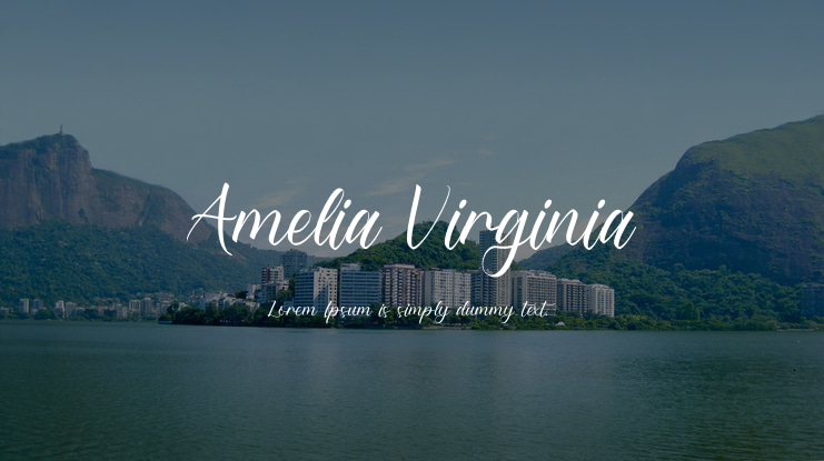 Amelia Virginia Font