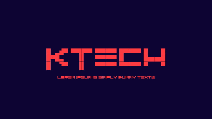KTech Font