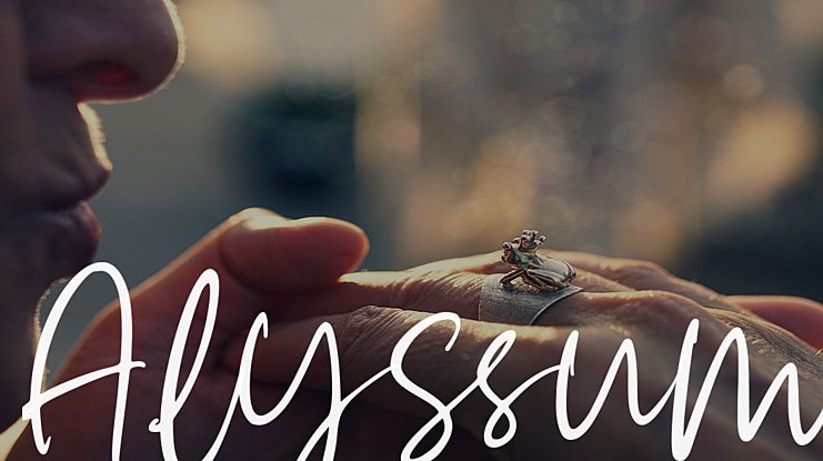 Alyssum Font