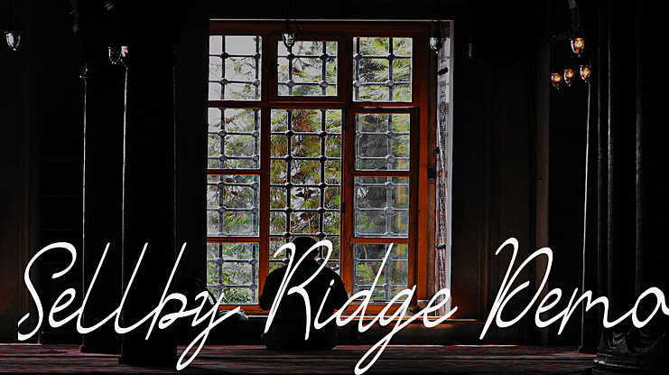 Sellby Ridge Demo Font