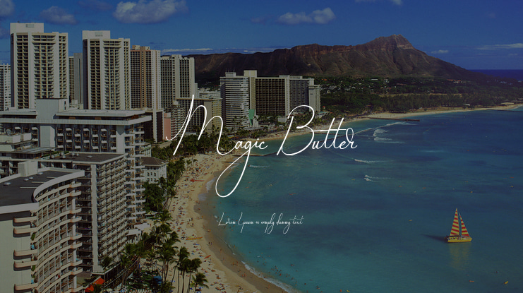 Magic Butter Font