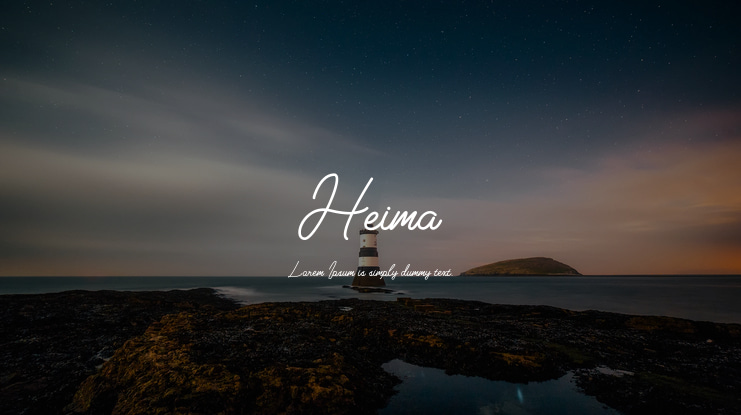 Heima Font