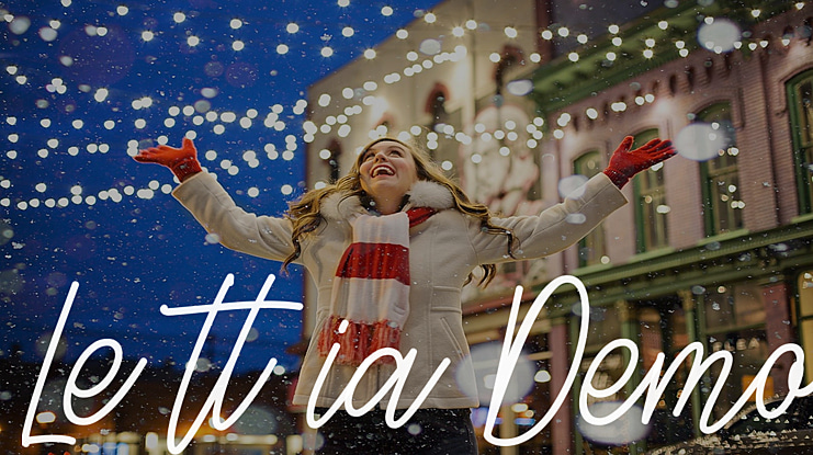 Lettia Demo Font