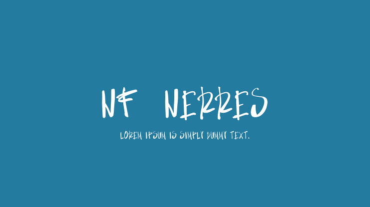 NF-NERRES Font