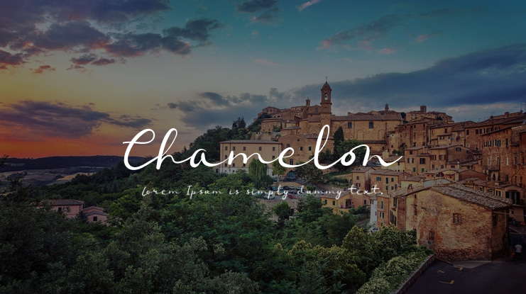 Chamelon Font