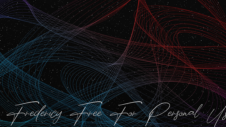 Fredericy Free For Personal Use Font