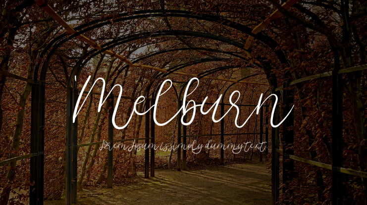 Melburn Font