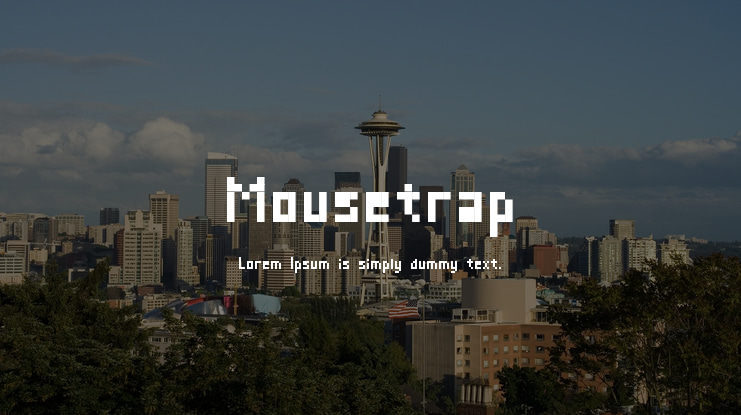 Mousetrap Font