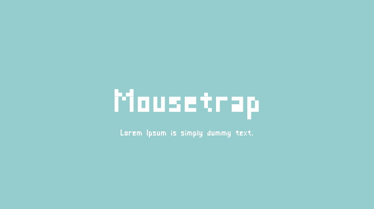 Mousetrap Font
