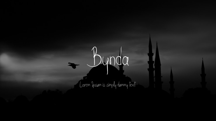 Bynda Font
